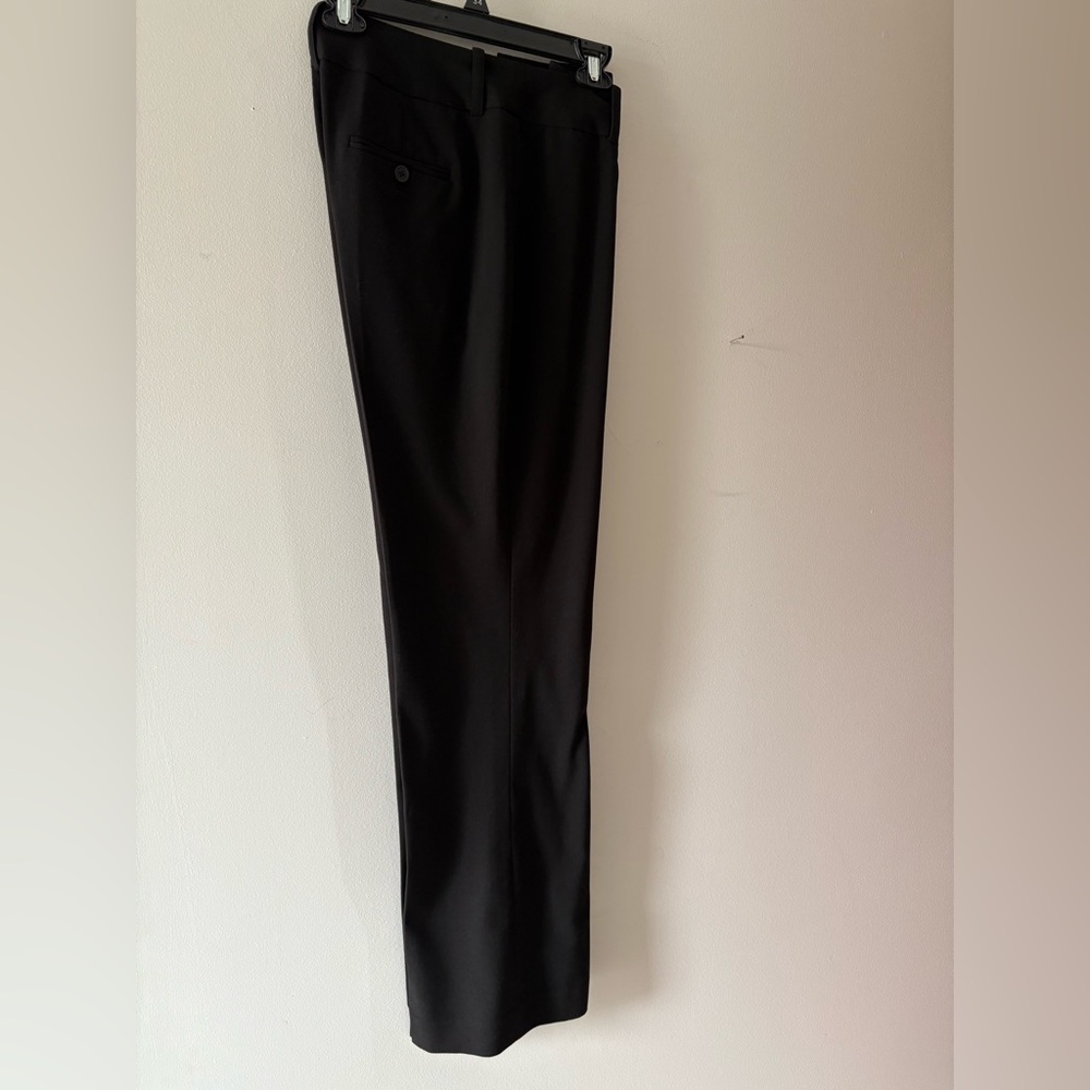 Jones & Co Black Dress Pants Sz 8, Wide Waistband. Like New